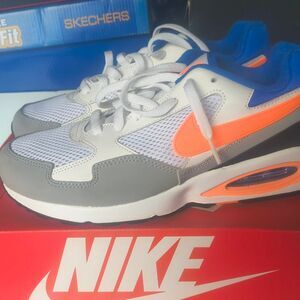 Nike Air Max Ivo – White/Grey/Blue/Orange Retro Runner - SIZE 9